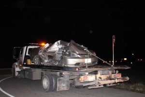 A Honda was involved in a collision that killed two.