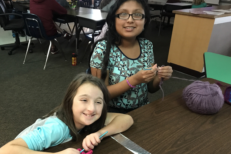 Huddleston students warm up America
