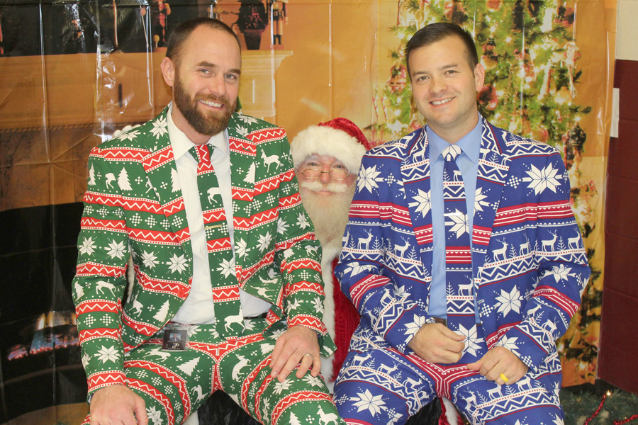 Santa outshined