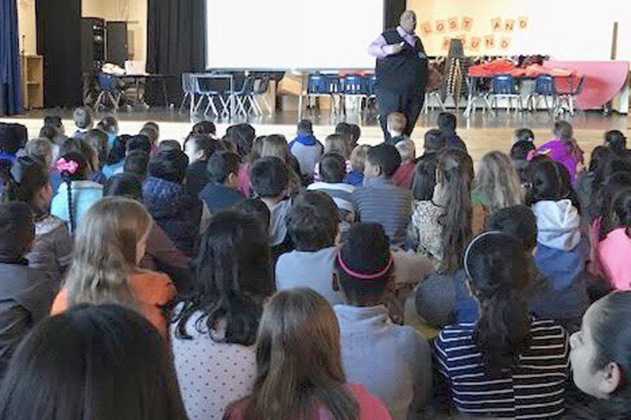 Harper Elementary students learn about engineering career opportunities