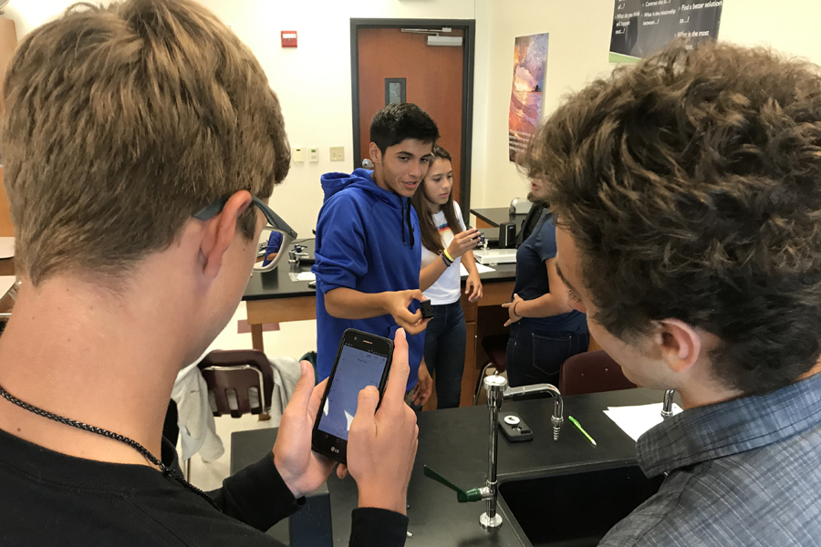Teacher grant helps make learning physics fun