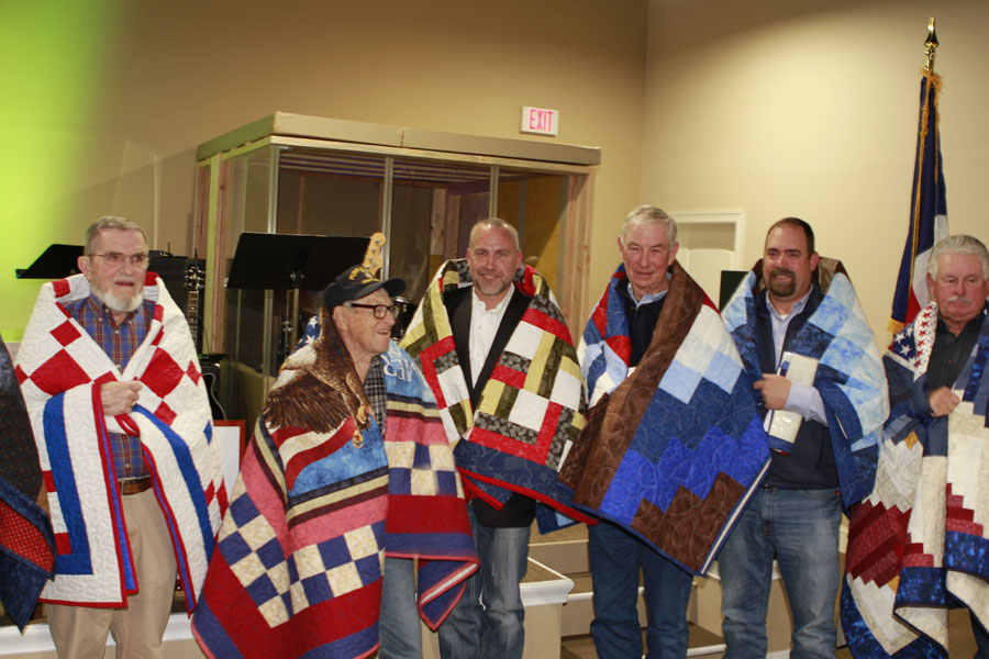 Veterans receive Quilts of Valor Princeton Herald