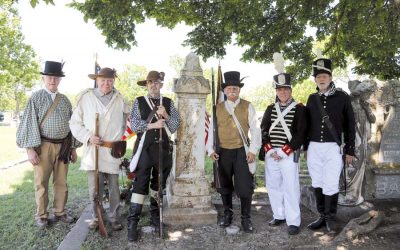 Grave marked for veteran of War of 1812