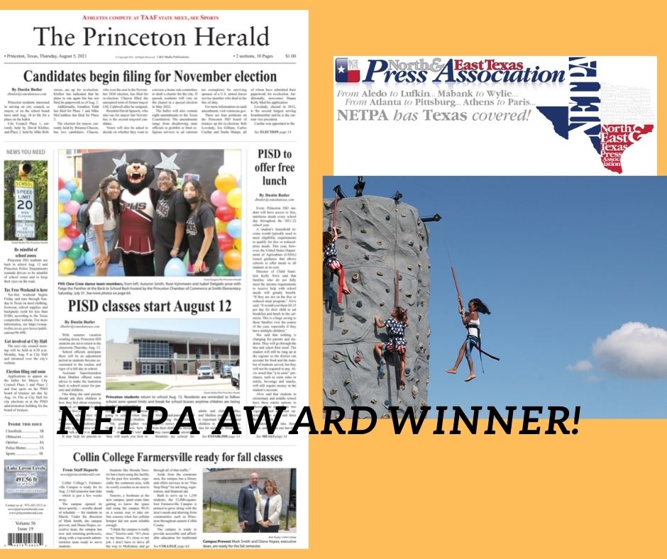 C&S Media newspapers awarded Princeton Herald