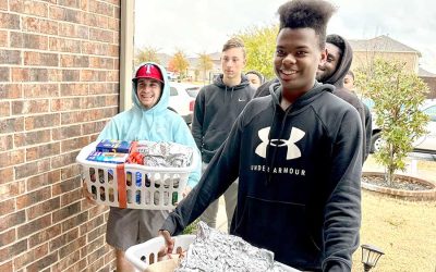 Panthers, community provide meals