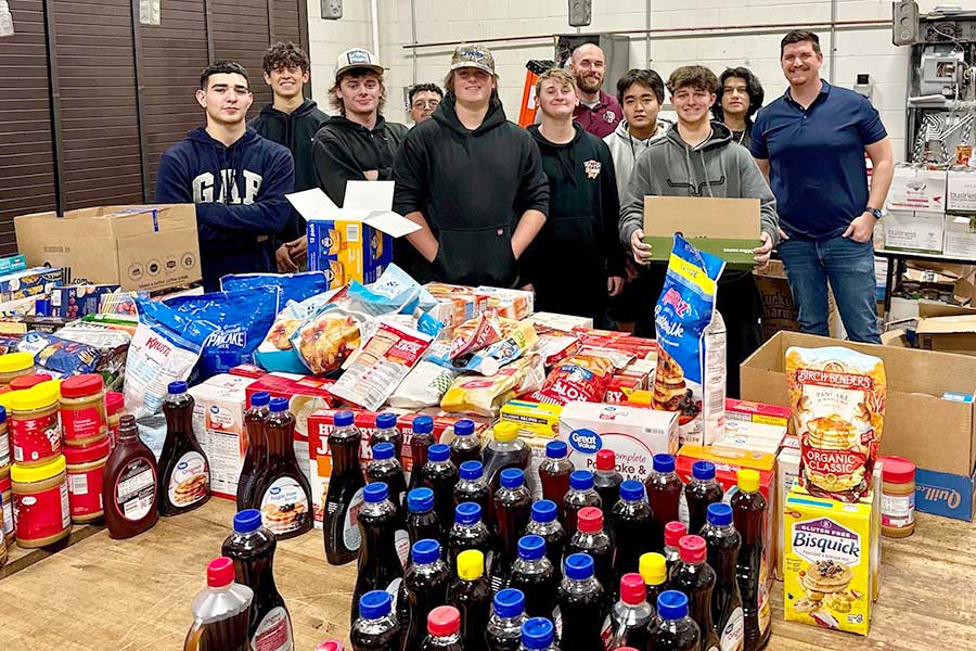 Record response to giving