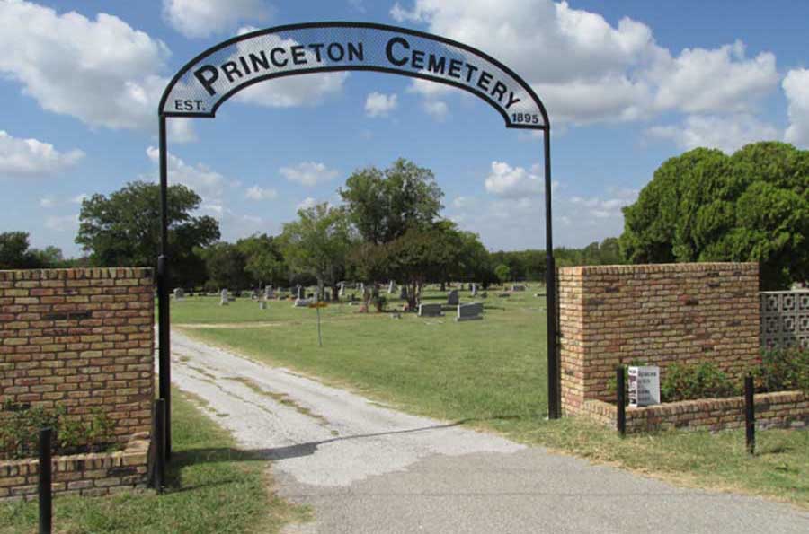 Decoration Day, Memorial Day at cemetery