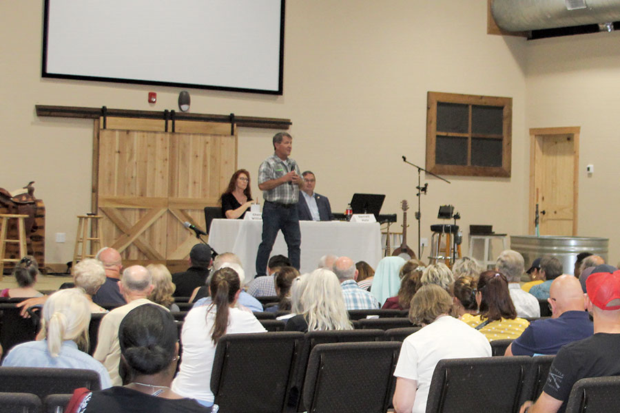 Town hall addresses rural fire protection