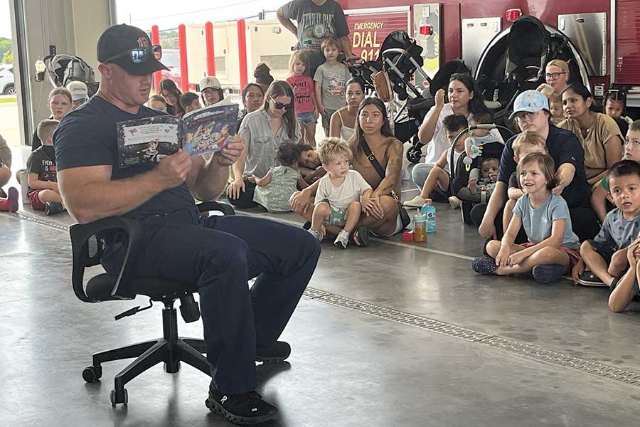 Story time turns real-life adventure