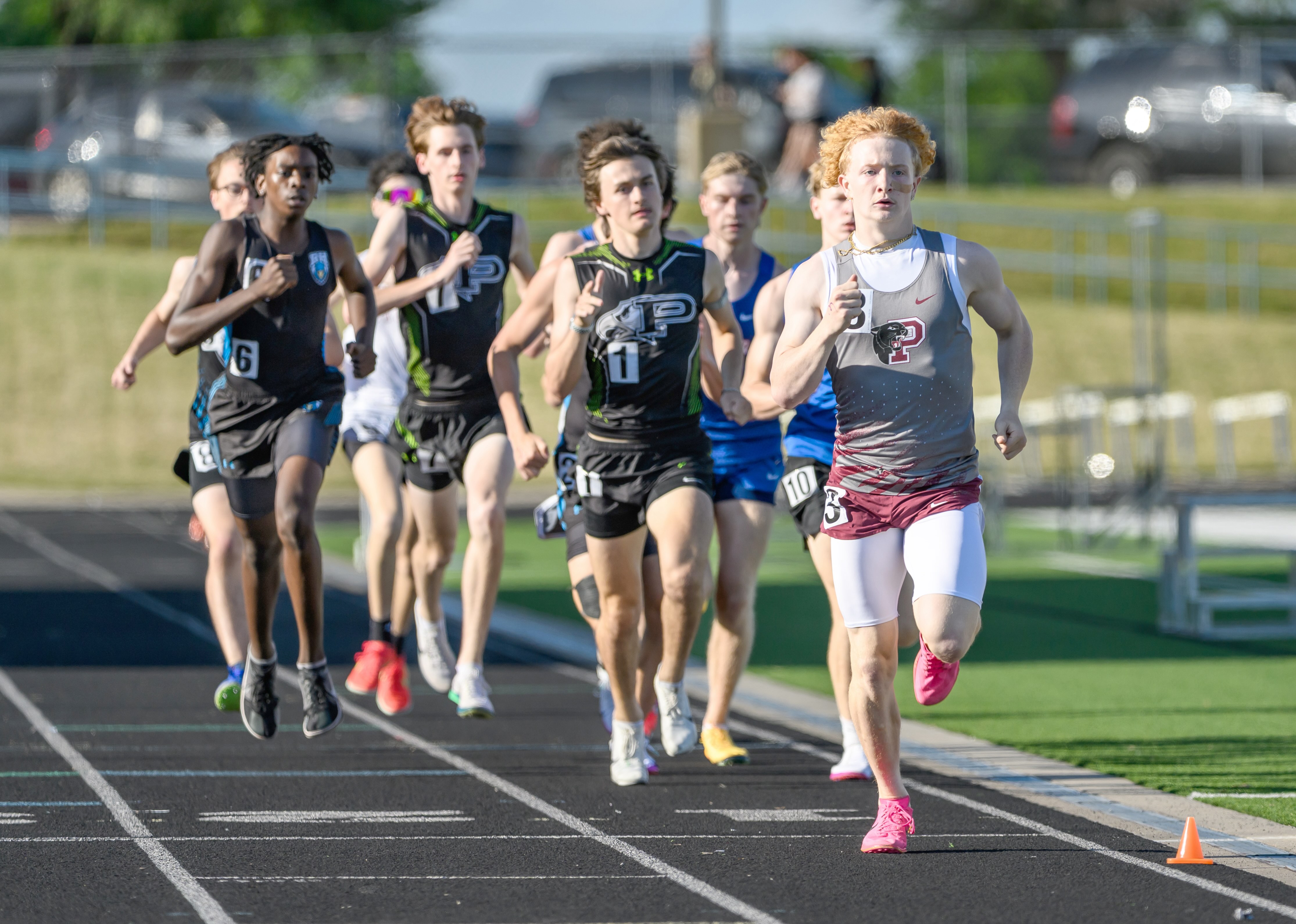 Panthers advance 7 to area track meet