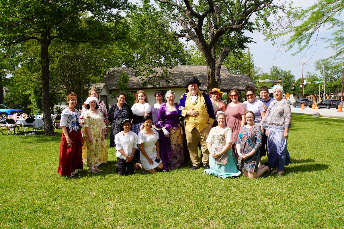 Martha Washington Tea Party at Brown House