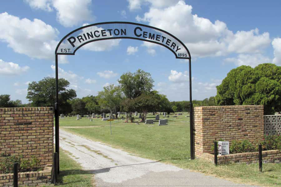 Decoration Day at Princeton Cemetery
