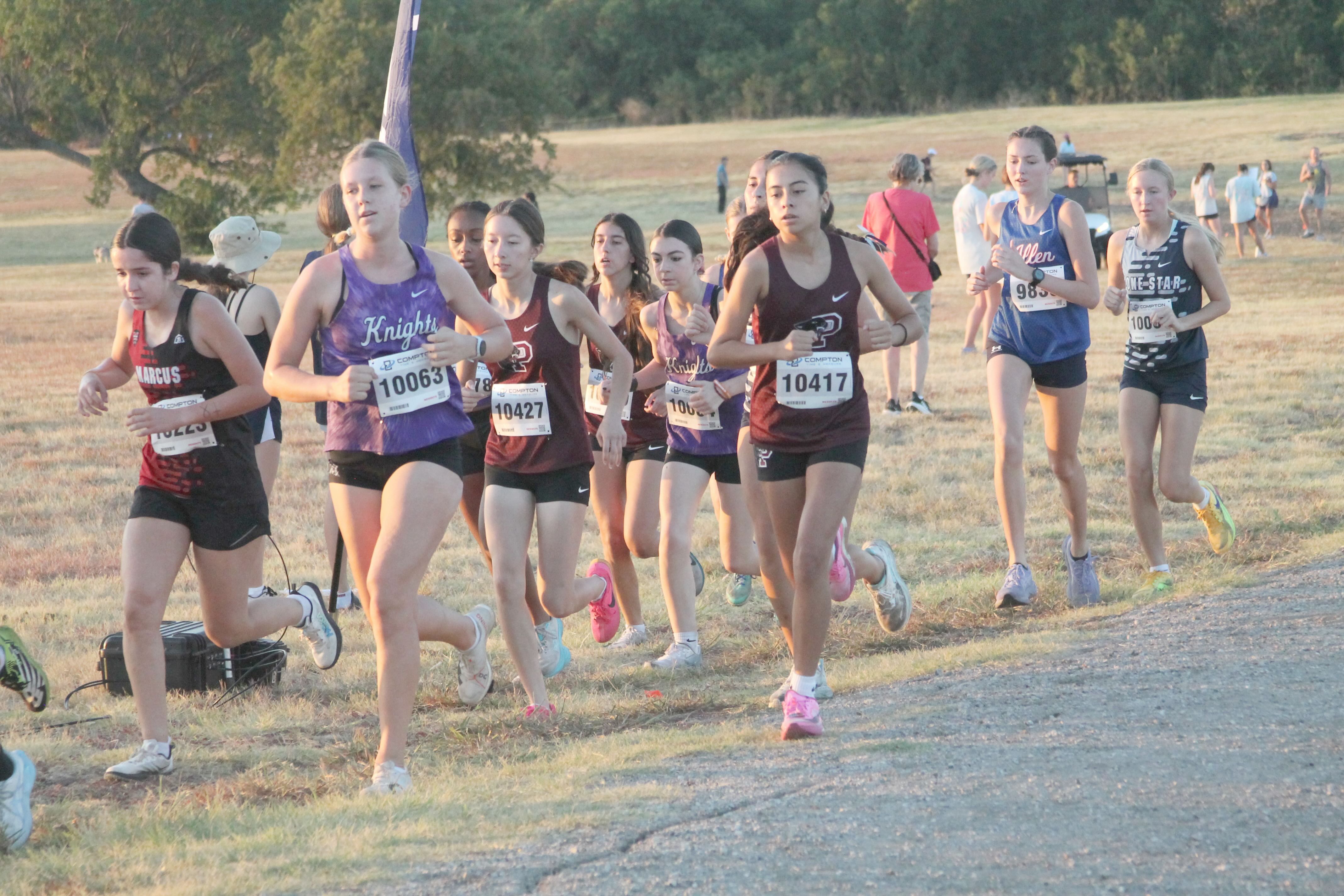 Princeton runners battle tough field at McKinney
