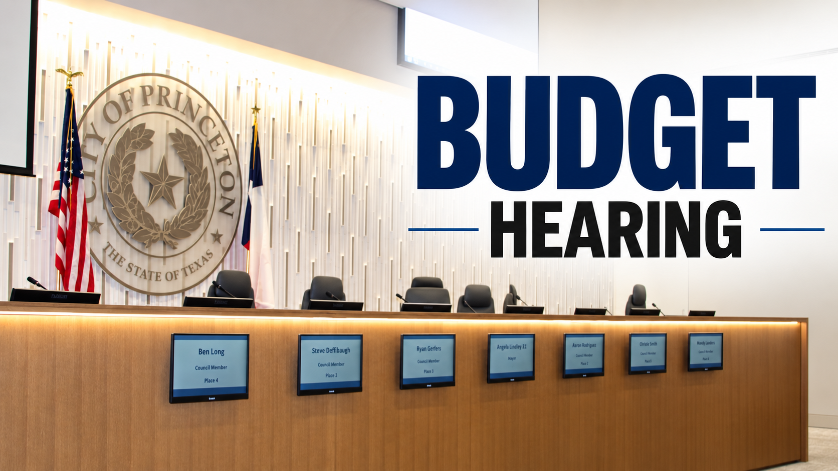 Council sets property tax rate, schedules hearing