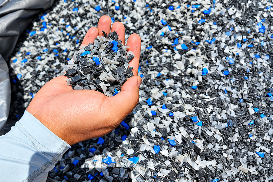 Recycled plastic could find new life as roadway